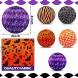 20 Pieces Halloween Fabric Wrapped Balls Bowl Filler Scary Ghost Spider Fabric Wrapped Balls for Table Shelf Festival Decorations Supplies Halloween Party Favor 5 Types