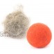 Glaciart One Wool Felt Balls 50 Pieces 0.8 Inch 2cm 100% New Zealand Wool 6 Colors Rust Orange Mustard and More Hand-Felted in Nepal Halloween Party Decoration for Felting and Garland