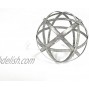 Large Galvanized Metal Band Decorative Sphere Standard Version
