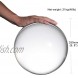 LONGWIN Huge Crystal Ball 250mm9.8 inch Feng Shui Ball Sphere with Free Wooden Stand