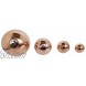 Premium Pure Solid Copper Ball Approx 3 2 1.5 or 1.1 Inch Dia Healing Energy Orb Sphere Mineral Crystal Mental Agility Grounding Movement Therapy American Ayurveda 1.1 Inch