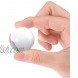 uxcell Clear Acrylic Contact Juggling Ball 30mm 5 Pcs