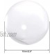 uxcell Clear Acrylic Contact Juggling Ball 70mm