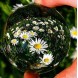 Yosoo Asian Rare Magic Crystal Healing Ball Art Decor Orb Sphere 40mm with Stand Base Clear