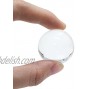 Zittop Mini Clear Crystal Ball Glass Ball Globe Fengshui Miniature Oornaments for Gifts House Decoration Home Docor 30mm 1.2Inch