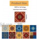 20PCS Mandala Decorative Bohemian Style Tile Stickers6x6 in Peel and Stick Self Adhesive Tiles Backsplash Wallcovering ZOXILEN Waterproof Decals for Kitchen Bathroom Furniture Stairs Decor
