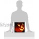 3dRose LLC Halloween Jack O Lantern 12-Inch Ceramic Tile