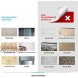 Art3d Peel and Stick Backsplash Tile for Kitchen Kitchen Backsplash Peel and Stick in Stainless Steel 1-Sheet