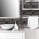clevermosaics Peel and Stick Backsplash Wall Tile Self Adhesive Wood Grain Tiles for Kitchen Backsplash Bathroom Decoration 5 Sheets