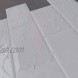 Deco i Amour Peel and Stick Tile Backsplash for Kitchen Bathroom Self Adhesive Stick On Tile 10 x 10 inch Subway White 10 Sheets