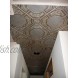 Laurel Wreath R28W Foam Glue Up 20x20 Decorative Ceiling Tiles 21.12 s f Pack of 8 PCS