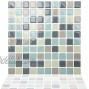 Tic Tac Tiles Peel and Stick Self Adhesive Removable Stick On Kitchen Backsplash Bathroom 3D Wall Tiles in Mosaic Designs Mintgrey 10