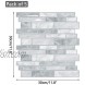 Yoillione 5 Sheets Self Adhesive Wall Tile 3D Peel and Stick Tiles Tile Stickers for Kitchen Grey Stick on Tiles for Bathroom Tile Transfers Waterproof Decorative Backsplash Tiles 12x12