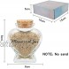 Bridal gifts handwritten honeymoon sand jars-wedding souvenirs-travel gifts for the bride or newlyweds heart-shaped jar