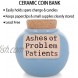 Cottage Creek Ashes of Problem Patients Jar | Nurse Doctor Gifts for Women Men | Candy Jar for Office Desk | Funny Desk Jar Coin Bank
