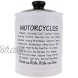 Cottage Creek Motorcycle Money Jar | Motorcycle Biker Bank | Motorcycle Piggy Bank | Motorcycle Gifts for Bike Lovers | Biker Gifts