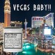 Cottage Creek Vegas Money Jar | Las Vegas Fund Piggy Bank with Black Lid | Definition Vegas Casino Bank | Las Vegas Gifts [White]