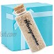 Honeymoon Sand Keepsake Jar Honeymoon Souvenir Gift for Newlywed Travel Gift Ideas for Bride or Newlywed Couplewith gift box- 40ml Glass
