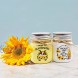 Sunflower Gnome Mini Mason Jars Fall Farmhouse Gnome Decor Summer Tiered Tray Sunflower Table Centerpieces for Dinning Honey Bee Kisses Yellow Kitchen Shelf Home Decors Housewarming Christmas Gifts