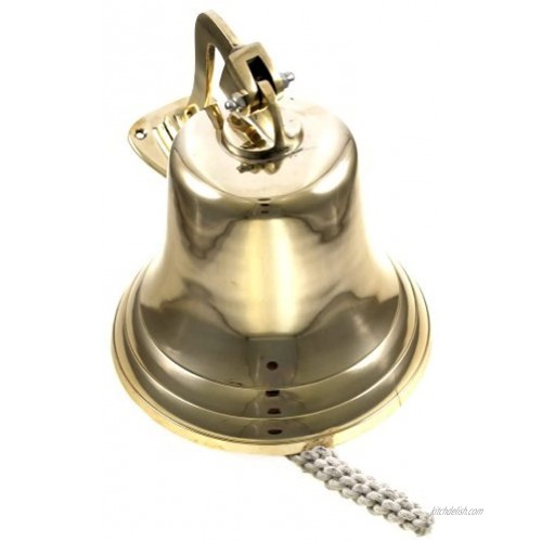 11 Brass Ship Bell Polished Nautical Jumbo Bells