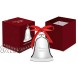 2020 Christmas Bell Silver Luxiv Silver Christmas Bell for 2020 Bell Ornament with Gift Box and Red Ribbon Silver