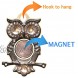 Anahbell Shopkeepers Door Bell Store Entry Door Chime Home Decoration – Owl Casting Bells Blue