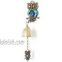 Anahbell Shopkeepers Door Bell Store Entry Door Chime Home Decoration – Owl Casting Bells Blue