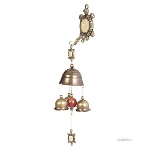 Anahbell Shopkeepers Door Bell Store Entry Door Chime Home Decoration – Turtle 3Bells Ivory