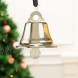 BinaryABC Golden Bell Jingle Bells Christmas Tree Ornaments Decoration,Christmas Tree Pendants,45MM,12PcsGolden