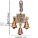Hashcart Brass Wall Hanging Laxmi Ganesh Bell for Pooja Mandir | Hindu God Bell for Living Room Decor | Religious Gifts | Diwali Decorations