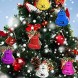KKG Bell Shape Cane Wreath Ornaments 12 PCS Silent Jingle Bell 6 Colors Festivals DIY Ribbon Decorations Plastic Colorful Hanging Decor Pendant for Xmas Holiday Wedding Office