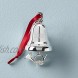 Lenox 2020 Silver Bell Ornament 0.30 LB Metallic
