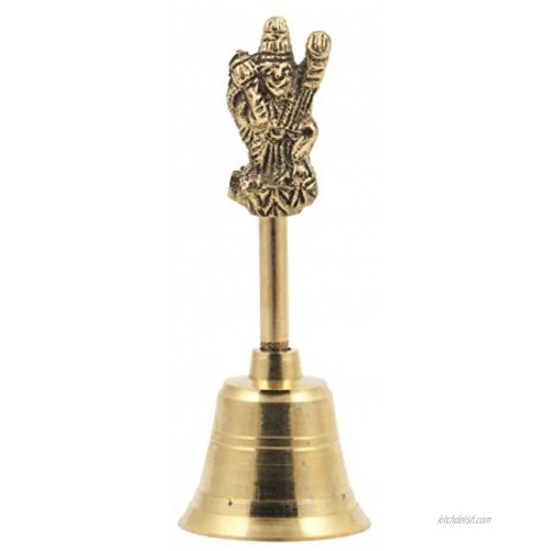 Shubhkart Hanuman Hand Held Brass Service Bell