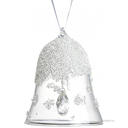 XIANGBAN Crystal Bells Christmas Ornaments Crystal Home Festive Jewelry