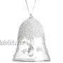 XIANGBAN Crystal Bells Christmas Ornaments Crystal Home Festive Jewelry