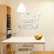 3D Acrylic Mirror Decal Wall Decor Stickers Family Letter Quotes Wall Stickers Removable DIY Motivational Family Butterfly Mirror Stickers for Home Office Dorm Mirror Wall Decoration Black Silver