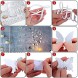 3D Acrylic Mirror Wall Decor Stickers Removable Butterfly Mirror Wall Stickers DIY Faith Makes All Things Possible for Home Office School Teen Dorm Room Mirror Wall Decoration Silver