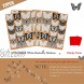 Aulynp 72 Pcs 3D Butterfly Wall Decor Stickers Black White Removable Butterfly Wall Decals Window Furniture Party Birthday Wedding Decoration for Bedroom Living Room Decors with Sticky Dots