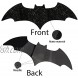 CCINEE 3D Halloween Hanging Bats Decoration,Large Glittery Bat Wall Decal Stickers for Halloween Party Decor Supply,36PCS