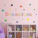 Every Child is an Artist Wall Decal Watercolor Paint Splash with Dots Sticker for Classroom Decoration,Colorful Sticker Home Wall Art