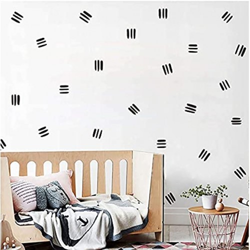 Line Wall Decals Modern Wall Stickers Boho Stickers for Wall Removable Peel and Stick Wall Decals Office Wall Decals