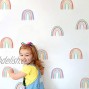 Rainbow Wall Decals for Girl Bedroom Kids Room Decor Peel and Stick Wallpaper Rainbow Wall Stickers Mural Vinyl 36 Pcs