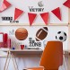 RoomMates All Star Sports Saying Peel and Stick Wall Decals