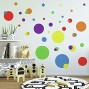 RoomMates RMK1248SCS Just Dots Peel & Stick Wall Decals Primary Colors