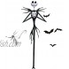 RoomMates RMK3765GM The Nightmare Before Christmas Jack Peel And Stick Giant Wall Decals,black purple white,1 Sheet 36.5 inches x 17.25 inches