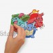RoomMates RMK4150SCS Pokemon Favorite Character Peel and Stick Wall Decals,Yellow Red Blue,