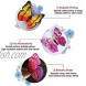 Stardo 3D Butterfly Wall Stickers Decor 24 Pcs Luminous Colorful Butterfly Wall Decals for Kids Girls Baby Women Bedroom Living Room Wall Art Decor Removable Mural Sticker Butterflies Wall Art Decorations