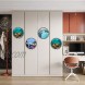 Under The Sea Nature Scenery Ocean Animals World Includ Sea Turtles Dolphins Coral 3 Pcs Removable 3D Wall Decals Peel and Stick Vinyl Stickers for Bathroom and Bedroom Furniture,Home Decor