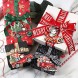 12 Pieces Christmas Ornaments Red Truck Christmas Tree Decoration Wooden Farmhouse Hanging Crafts