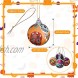 12 Pieces Halloween Hanging Wrapped Foam Ball Decor Halloween Hanging Ball Ornaments 2 Inch Halloween Tree Ornaments Ball for Halloween Holiday Party Tree Wreath Wall Home Window Decoration Supplies